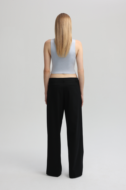 CROP TOP IN BLUE