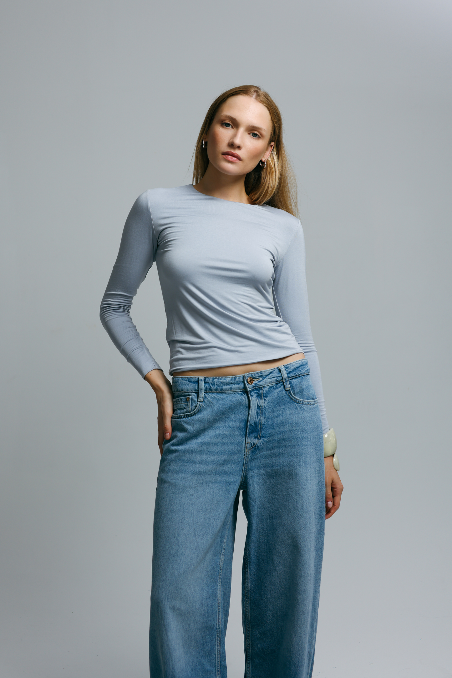 LONGSLEEVE IN BLUE 2.0