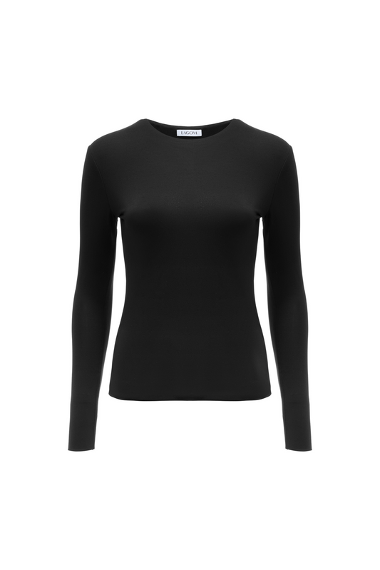 LONGSLEEVE IN BLACK 2.0