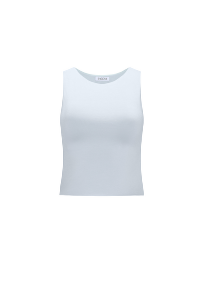 CROP TOP IN BLUE